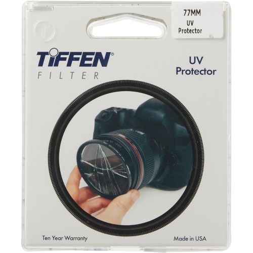  Tiffen 77UVP 77mm UV Protection Filter , black