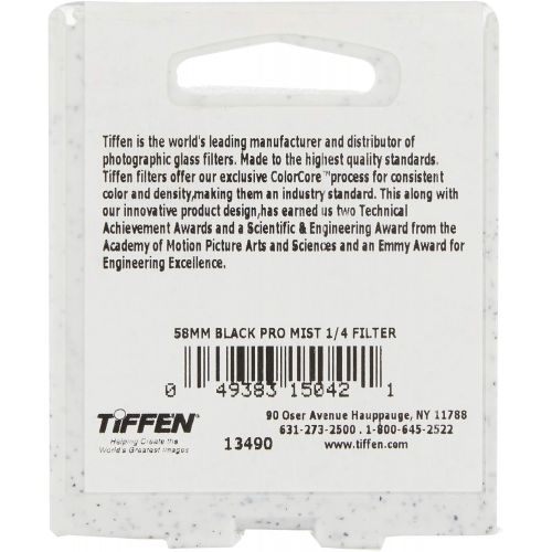  Tiffen 58BPM14 58mm Black Pro-Mist 1/4 Filter