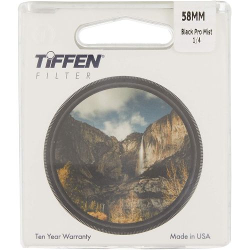  Tiffen 58BPM14 58mm Black Pro-Mist 1/4 Filter