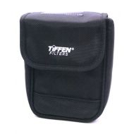 Tiffen 4565BLTPCH6 4X5.65 6 Pocket Filter Pouch with Belt Loop Black