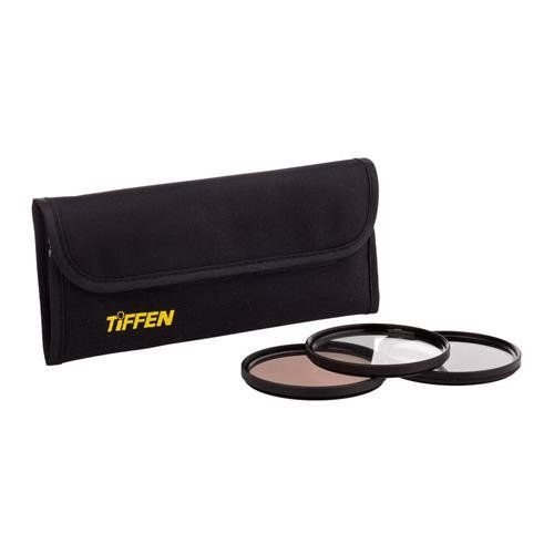  Tiffen 62DVVEK 62mm Video Essentials DV Filter Kit includes Clear, CP, Warm UV and Pouch