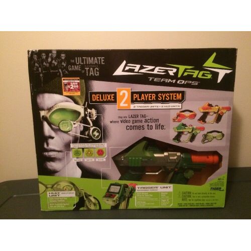  Tiger TIGER ELECTRONICS - LAZER TAG : TEAM OPS DELUXE 2 Player System Brand New