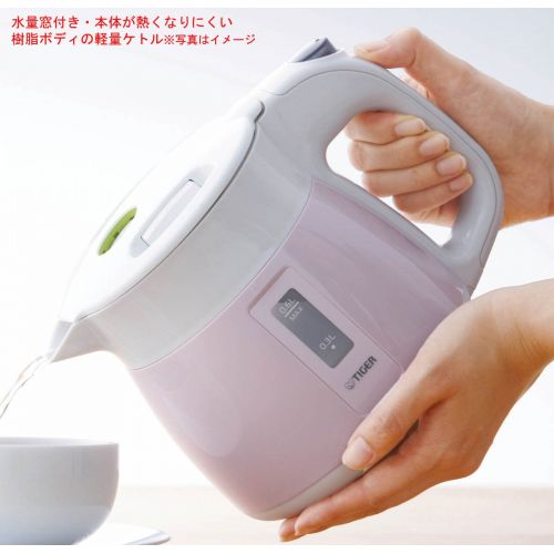  Tiger TIGER electric kettle frame child (0.8L) White PCF-A080-W