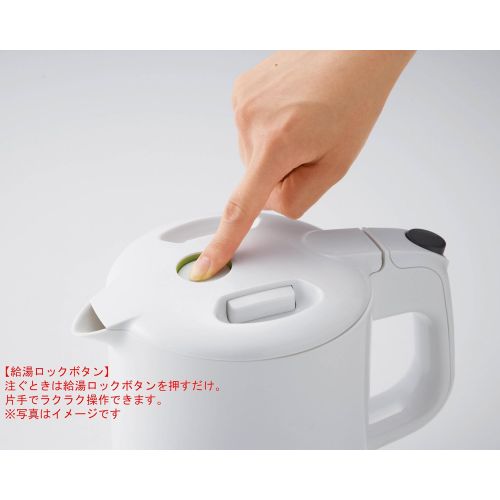  Tiger TIGER electric kettle frame child (0.8L) White PCF-A080-W