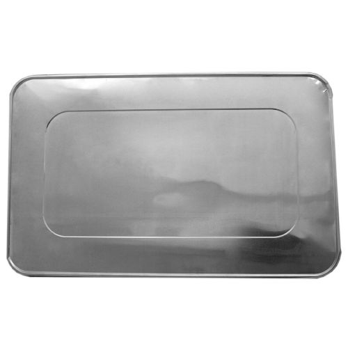  TigerChef TC-20488 Aluminum Foil Lids for Half Size Steam Table Pans with Recipe Card, 9 x 13 Size, Half Size Lids (Pack of 100)