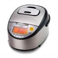 Tiger Corporation Tiger JKT-S10U-K IH Rice Cooker with Slow Cooking and Bread Making Function Stainless Steel, Black 5.5-Cup