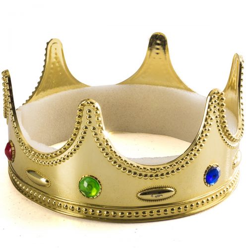  Tigerdoe Kings Crown - 4 Pack - Royal King Crowns and Princess Tiara - Costume Accessories