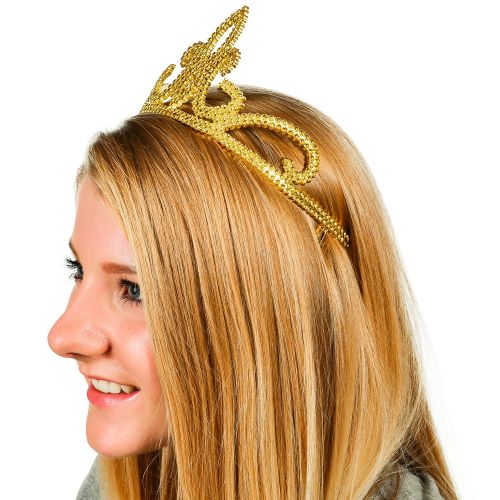  Tigerdoe Kings Crown - 4 Pack - Royal King Crowns and Princess Tiara - Costume Accessories