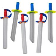 Tigerdoe Foam Swords - 6 Pack Toy Swords - Warrior Sword Toy For Children - Kids Ninja Swords - Christmas Stocking Stuffers