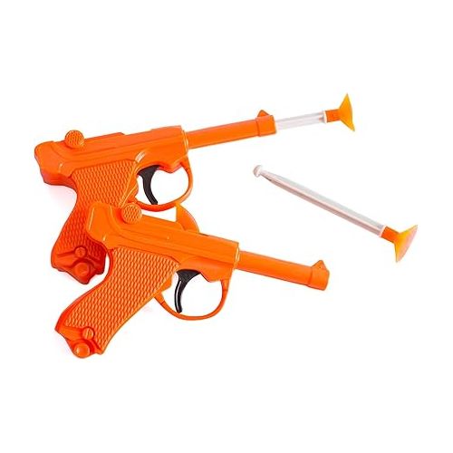  Toy Guns - (2 Pack) - Toy Dart Guns for All Ages - Blaster Toy Gun with Darts - Dart Shooter Toys for Kids- 2 Guns and 20 Darts - Fun Activities for Boys and Girls - Toys by Tigerdoe