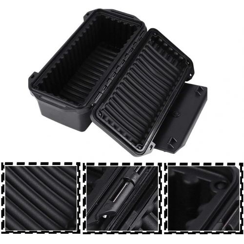  [아마존베스트]Tihebeyan Waterproof Outdoor Storage Case ABS Durable Storage Box Safety Equipment Case Carry Box for Outdoor Activities