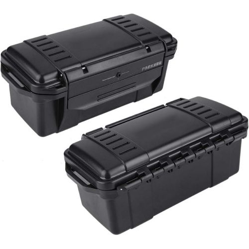  [아마존베스트]Tihebeyan Waterproof Outdoor Storage Case ABS Durable Storage Box Safety Equipment Case Carry Box for Outdoor Activities