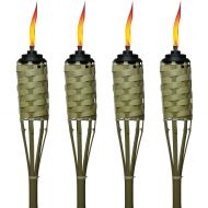 Tiki TIKI Brand 57-Inch Luau Bamboo Torches - 4 pack