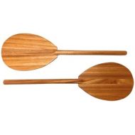 Pair of Blonde Koa Paddles Trophy 24 inch - Made in Hawaii | #koa888duo