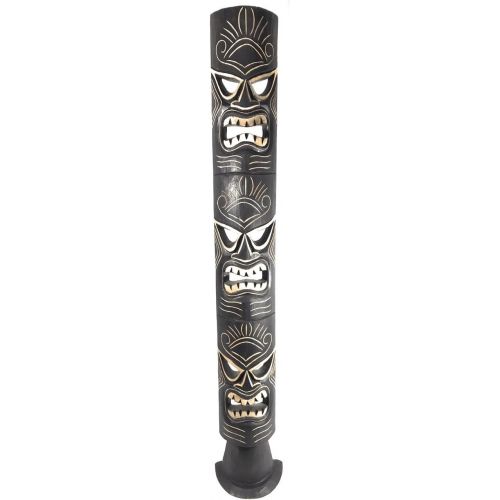  Tikimaster Triple Headed Tiki Mask wStand 60 - Love, Health & Prosperity | #dpt5131150