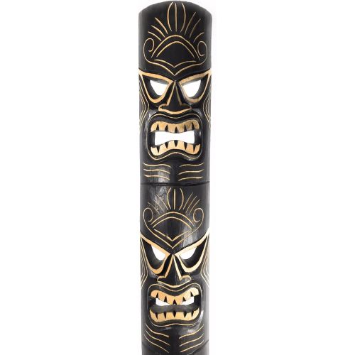  Tikimaster Triple Headed Tiki Mask wStand 60 - Love, Health & Prosperity | #dpt5131150