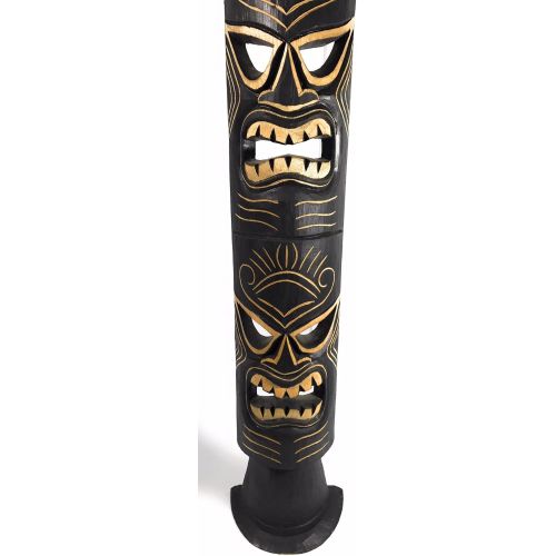  Tikimaster Triple Headed Tiki Mask wStand 60 - Love, Health & Prosperity | #dpt5131150