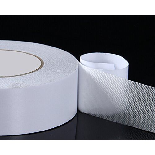  Tikteck Double Sided Carpet Tape 2 x 30 Yard for Rugs Mats Pads Runners Anti Slip Non Skid Technology Indoor Gripper Tape Double Sided Adhesive Works on Any Floor Grips Hardwood, Tile, Lam