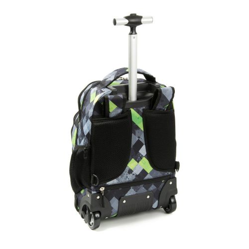  Tilami New Antifouling Design 18 Inch Wheeled Rolling Backpack Luggage and Lunch Bag