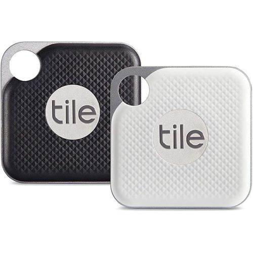  [아마존베스트]Tile Pro with Replaceable Battery - 2 pack (1 x Black, 1 x White)