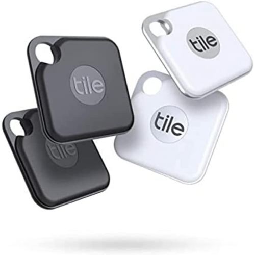  [아마존베스트]Tile Pro (2020) 4-pack - High Performance Bluetooth Tracker, Keys Finder and Item Locator for Keys, Bags, and More; 400 ft Range, Water Resistance and 1 Year Replaceable Battery