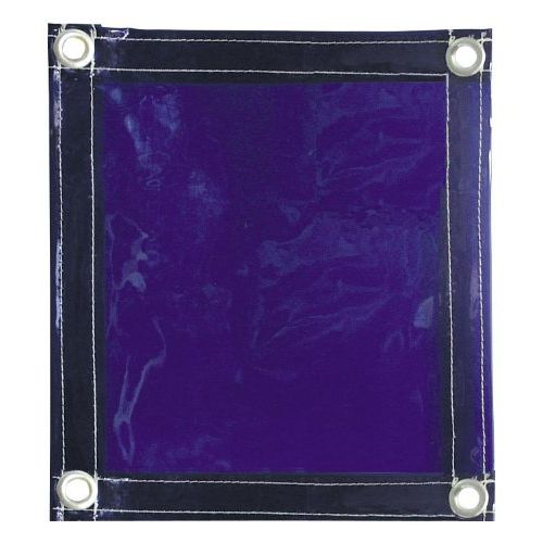  Tillman 604R610 6X10 14mil. 1 Panel Blue Vinyl Welding Curtain With