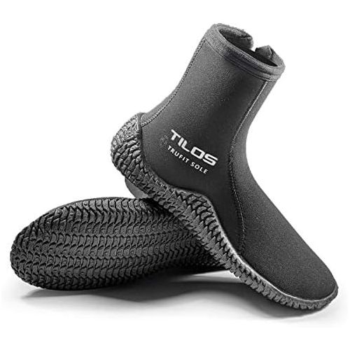 마레스 Tilos TruFit Dive Boots, First Truly Ergonomic Scuba Booties, Available in 3mm Short, 3mm Titanium, 5mm Titanium, 5mm Thermowall, 7mm Titanium
