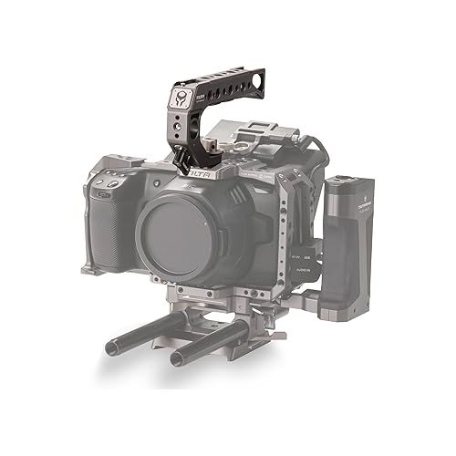  Tiltaing Quick Release Top Handle - (for BMPCC 4K/6K and Most DSLR/mirrorless Cameras) (Tilta Gray)