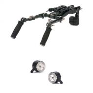 Tilta Lightweight Shoulder Rig with Quick-Adjust Rosettes Kit (Black)