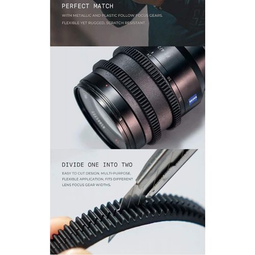  TILTA TILTAING Seamless TA-FGR 0.8 MOD Focus Gear Ring for Sony/Canon/Sigma/Tokina/Nikon/Fujifilm/Panasonic/Olympus/DU/Zeiss Lenses (78-80)