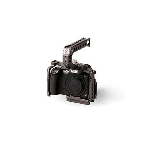  Tiltaing Panasonic GH Series Kit A - Tilta Gray Compatible with Panasonic GH4, GH5, GH5S Cameras Quick Release Plates Compatible with Manfrotto, Arca Included TA-T37-A-G