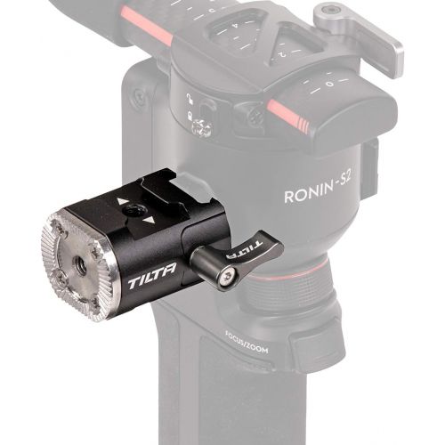  Tilta Right Side Adapter from NATO Rail to Rosette Mount Side Handles and Accessories, Compatible with DJI RS2 and RSC2 TGA-NRA-R