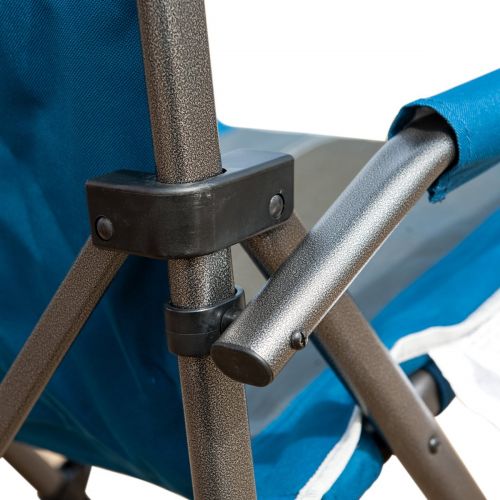  Timber Ridge Camping Quad Chairs Folding Heavy Duty Full Padded Supports 300lbs Outdoor Sports