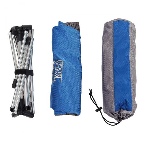  Timber Ridge Ultra Lightweight Portable Aluminum Folding Camping Chair with Carry Bag