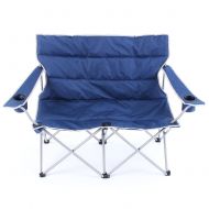 Timber Campland Double Folding Arm Chair Heavy Duty for Camping, Fishing, BBQ, Beach