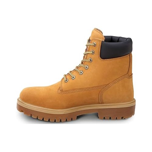 팀버랜드 Timberland PRO 6IN Direct Attach Men's Soft Toe MaxTRAX Slip-Resistant Work Boot