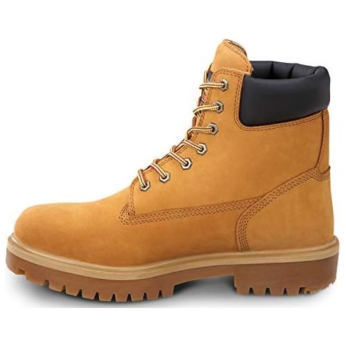 팀버랜드 Timberland PRO 6IN Direct Attach Mens, Soft Toe, MaxTrax Slip Resistant, WP Boot