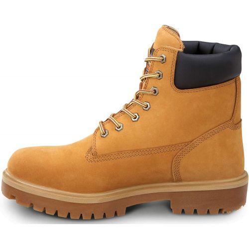 팀버랜드 Timberland PRO 6IN Direct Attach Mens, Soft Toe, MaxTrax Slip Resistant, WP Boot