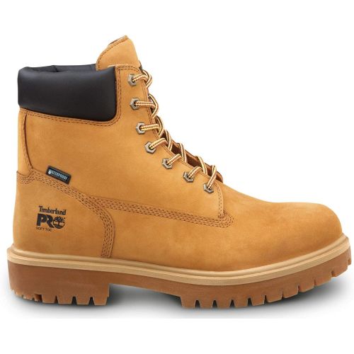 팀버랜드 Timberland PRO 6IN Direct Attach Mens, Soft Toe, MaxTrax Slip Resistant, WP Boot