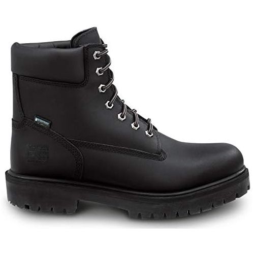 팀버랜드 Timberland PRO 6IN Direct Attach Mens, Soft Toe, MaxTrax Slip Resistant, WP Boot