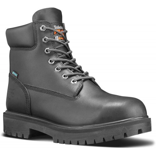 팀버랜드 Timberland PRO 6IN Direct Attach Mens, Soft Toe, MaxTrax Slip Resistant, WP Boot