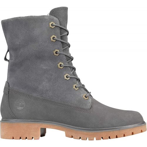 팀버랜드 Timberland Womens Jayne Waterproof Teddy Fleece Fold Down Fashion Boot