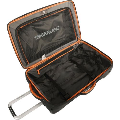 팀버랜드 Timberland Wheeled Duffle Bag - 26 Inch Lightweight Rolling Luggage Travel Bag Suitcase for Men