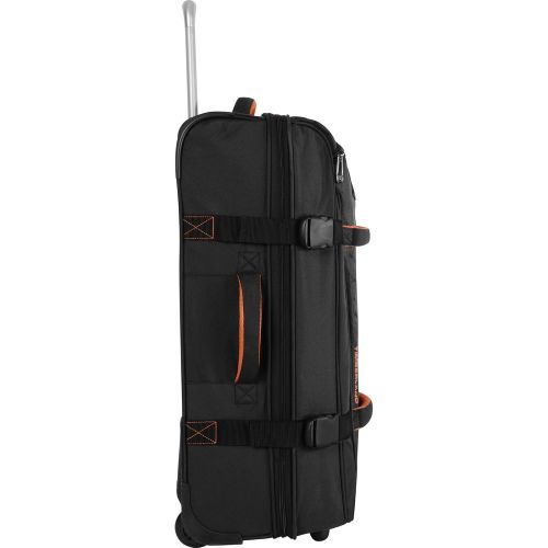 팀버랜드 Timberland Wheeled Duffle Bag - Carry On Check In Lightweight Rolling Luggage Overnight Travel Bag Suitcase for Men