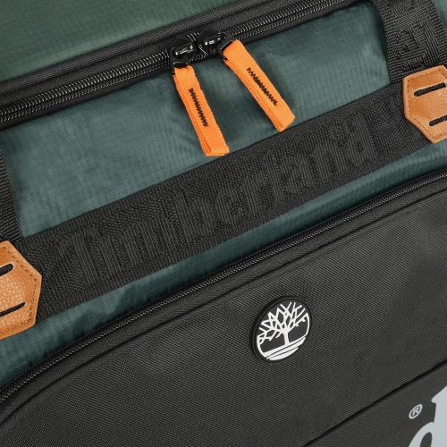 팀버랜드 Timberland Wheeled Duffle Bag - Carry On Check In Lightweight Rolling Luggage Overnight Travel Bag Suitcase for Men