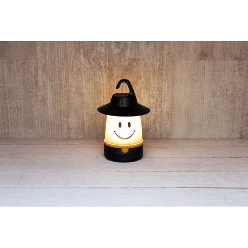  Time Concept SMiLE Soft LED Night Lantern - Black - Hanging Lamp, Battery-Operated