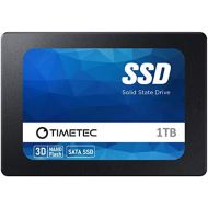 Timetec 1TB SSD 3D NAND SATA III 6Gb/s 2.5 Inch 7mm (0.28) 800TBW Read Speed Up to 550 MB/s SLC Cache Performance Boost Internal Solid State Drive for PC Computer Desktop and Lapto