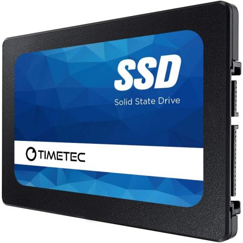  Timetec 1TB SSD 3D NAND SATA III 6Gb/s 2.5 Inch 7mm (0.28) 800TBW Read Speed Up to 550 MB/s SLC Cache Performance Boost Internal Solid State Drive for PC Computer Desktop and Lapto