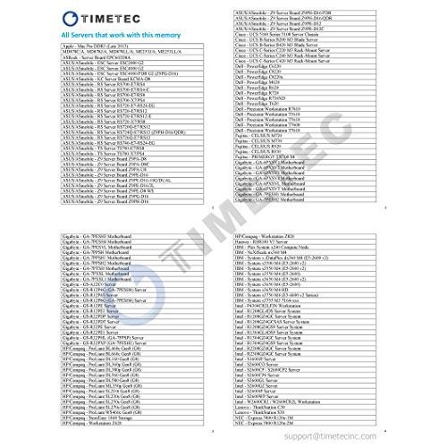  Timetec SUPERMICRO 64GB Kit (4x16GB) DDR3 1866MHz PC3-14900 Registered ECC 1.5V CL13 2Rx4 Dual Rank 240 Pin RDIMM Server Memory RAM Module Upgrade (64GB Kit (4x16GB))