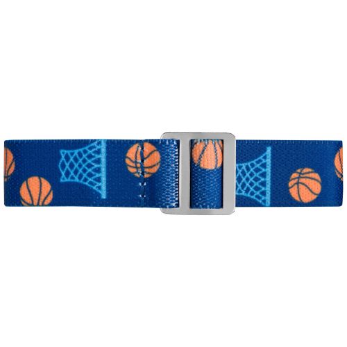  Timex Boys TW7C16800 Time Machines Blue Basketball Elastic Fabric Strap Watch by Timex